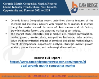 Ceramic Matrix Composites Market