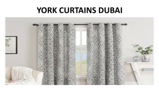 YORK CURTAINS DUBAI