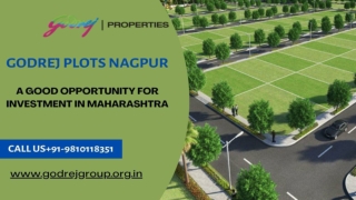 Godrej Plots Nagpur - A Good Opportunity For Investment In Maharashtra