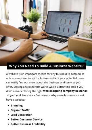 Why You Need To Build A Business Website?