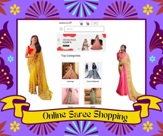 Online Saree Shopping | Traditional Suit For Ladies | Online Fashion Shopping |