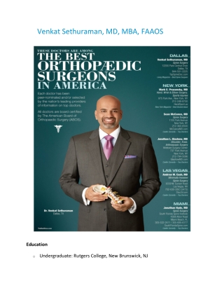 Best Orthopedic Surgeon Dallas TX |Spine Physicians Institute
