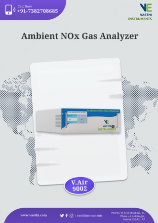 Ambient NOX Gas analyzer | Vasthi Instruments
