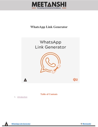 WhatsApp Link Generator