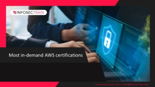 Most in-demand AWS certifications