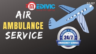 Ultra Convenient Charter Air Ambulance Service in Bangalore and Dibrugarh by Medivic