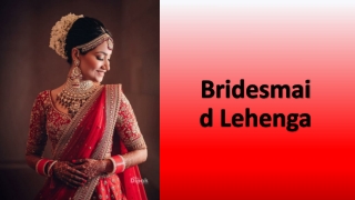Bridesmaid Lehenga