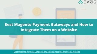 Best Magento Payment Gateways and How to Integrate Them on a Website