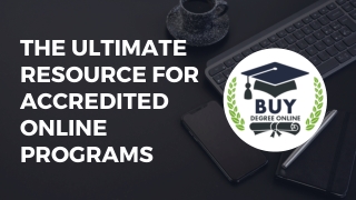 The Ultimate Resource for Accredited Online Programs