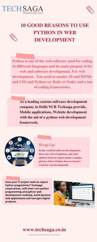 10 Good Reasons to Use Python in Web Development