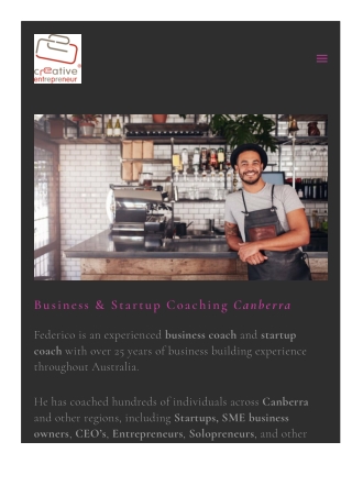 Business Coach in Canberra