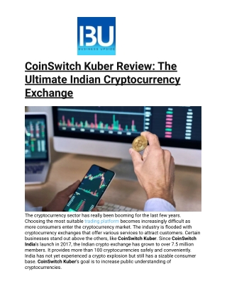 CoinSwitch Kuber Review_ The Ultimate Indian Cryptocurrency Exchange