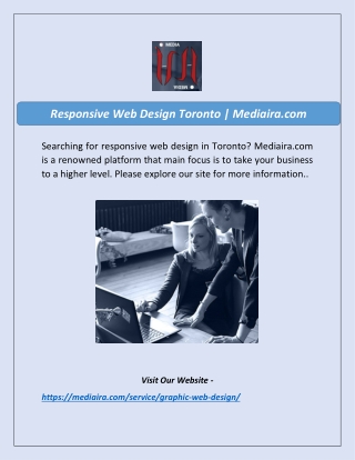 Responsive Web Design Toronto  Mediaira.com