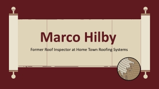 Marco Hilby - An Exceptional Multitasker - Spokane, WA