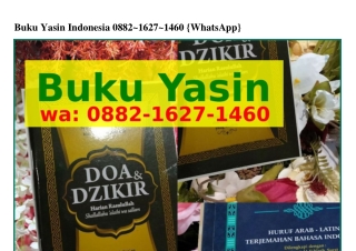 Buku Yasin Indonesia O882_IᏮ27_IᏎᏮO(WA)