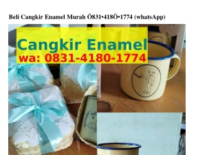 Beli Cangkir Enamel Murah