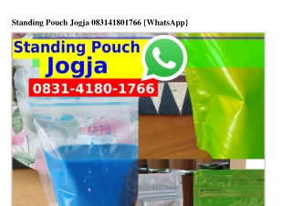 Standing Pouch Jogja O8ЗI–ԿI8O–I7ϬϬ[WA]