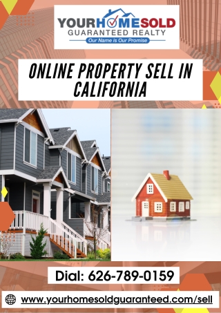 Online Property Sell In California | Professional Agents | Your Home Sold Guaran