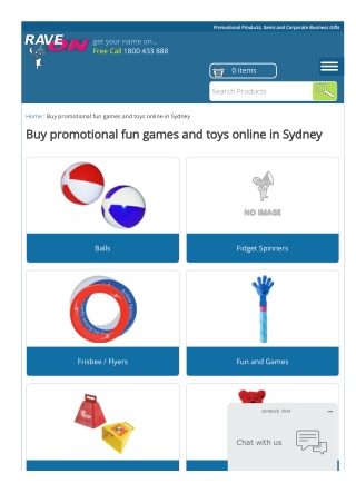 Sydney Promotional Fun Games And Toys