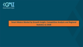 Smart Meters Market by Growth Insight, Competitive Analysis