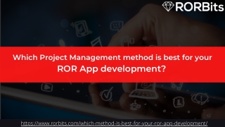Which project management method is best for your ROR App development?