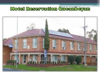 Motel Reservation Queanbeyan