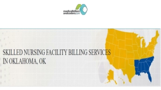 SKILLED NURSING FACILITY BILLING SERVICES IN OKLAHOMA, OK