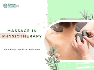 Why Should You Prefer Massage In Physiotherapy?