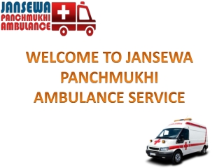 Relatively Low Cost Ambulance service in Ranchi and Varanasi by Jansewa Panchmukhi