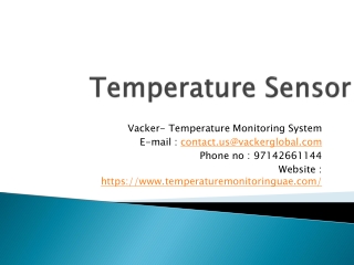 Temperature Sensor