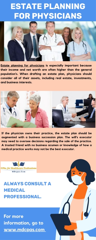 Estate Planning For Physicians| MDcpas