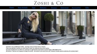 Womens Online Clothing Store Australia | Zoshiandco.com.au