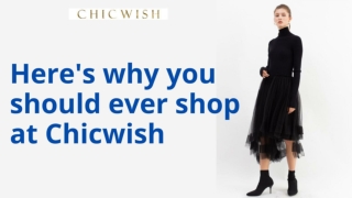 Here's why you should ever shop at Chicwish