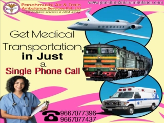 Hire Most Advanced Life Support Facility by Panchmukhi Air Ambulance in Patna and Ranchi