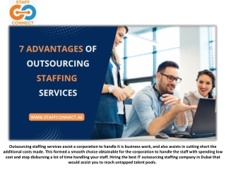 7 Advantages of Outsourcing Staffing Services