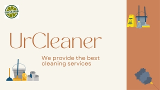 Commercial cleaning services with UrCleaner