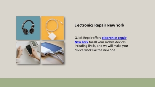 Electronics Repair New York