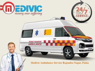 Book the More Innovative Ambulance Service in Rajendra Nagar, Patna