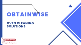 Obtainwise - Merrychef & Turbochef Oven Cleaning Product