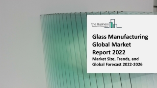 Glass Manufacturing Market 2022-2031: Outlook, Growth, And Demand