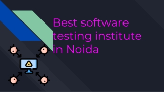 Best software testing institute in Noida