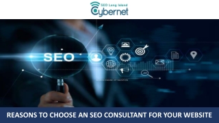 Reasons to Choose an SEO Consultant for Your Website