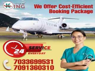 Utilize the Fastest and Trusted Air Ambulance in Ranchi by King