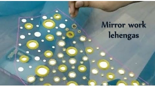 Mirror work lehengas