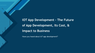 IOT-App-Development