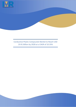 Conductive Plastic Compounds Market