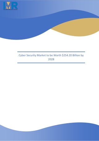 Cyber Security Market