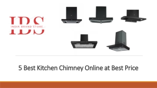 5 Best Kitchen Chimney Online at Best Price