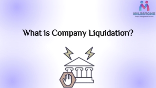 What is Company Liquidation?