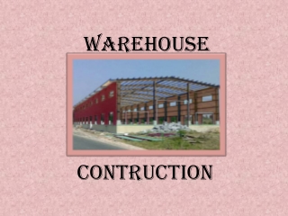 Warehouse Construction in Chennai